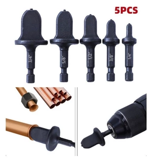 Kit de Flange de tubo de cobre de ar condicionado, ferramenta de relacionamento de conexão de tubo de cobre 1/2, 1/4, 3/