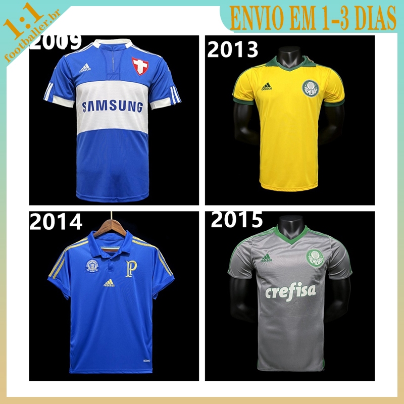 Retro 2015 Camisa De Futebol Masculino Palmeiras 1 : 1