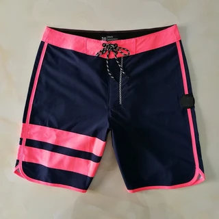 2024 Novos Calções Board Shorts Masculino De Secagem Rápida Elasticidade De 4 Vias De Praia Bermudas À Prova D'água Ginásio Calças De Surf
