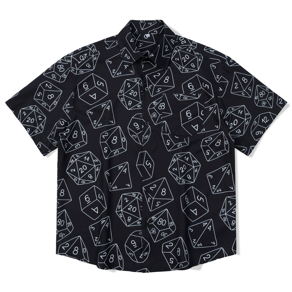 2024 Imprimir Camisa Casual De Manga Curta Masculina , Para O Parque De Férias De Verão , Tops Homens