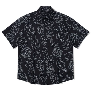 2024 Imprimir Camisa Casual De Manga Curta Masculina , Para O Parque De Férias De Verão , Tops Homens