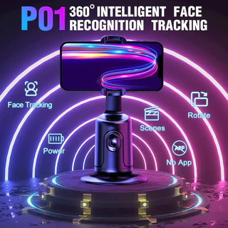 Rastreamento Automático De Rosto & Suporte Para Telefone , Stick Portátil All-in-one Inteligente Selfie 360 Rotação Rápida De Objetos Montagem De Robô Vídeo Telefônico Vlog Live Streaming