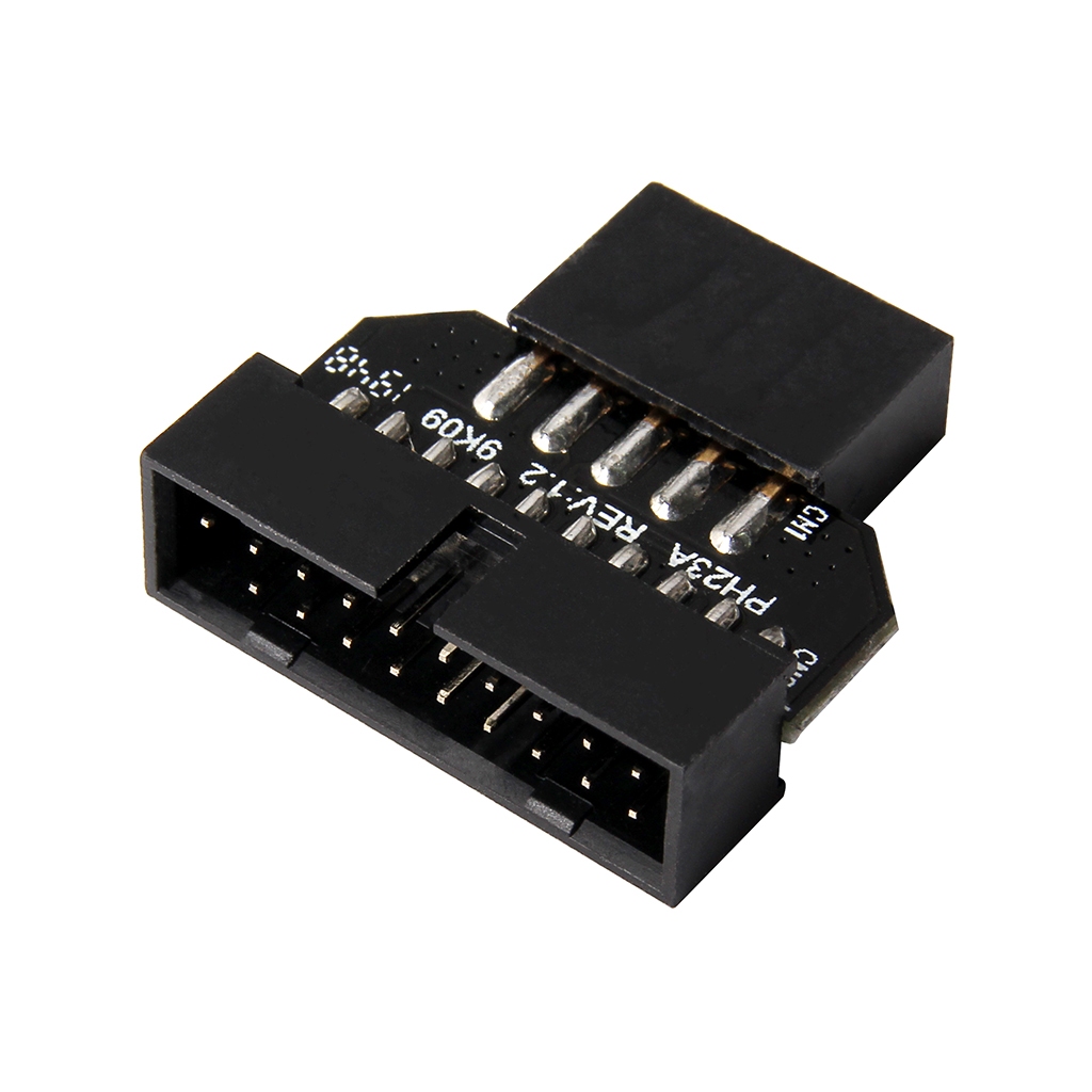 Gintai Cavo USB 9 pin maschio per scheda madre a USB 2.0 tipo A maschio 9 pin USB Motherboard maschio Header to Single USB 2.0