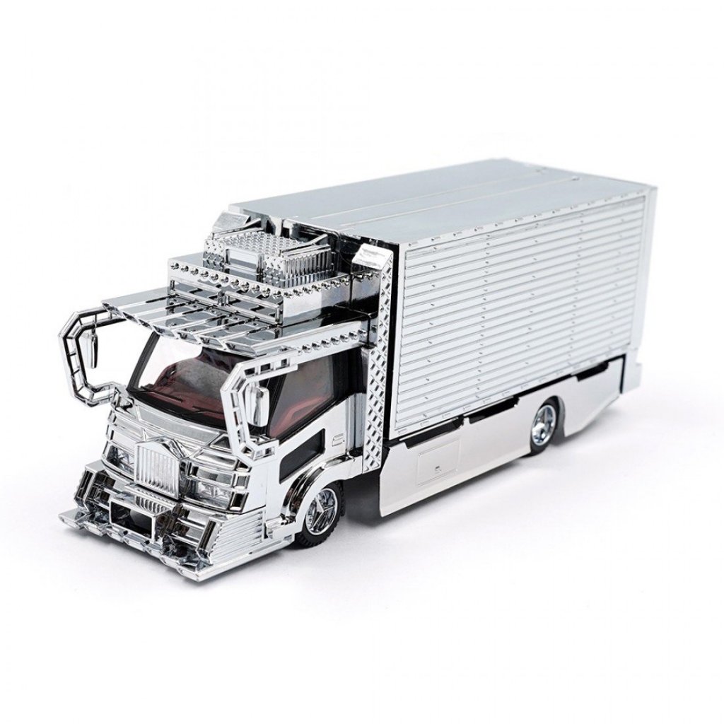 Micro Turbo MT6405B6 1/64 Asa Aduaneira Prata DIECAST Modelo De