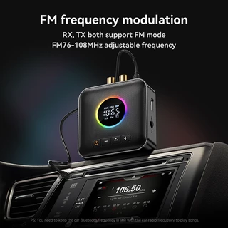 Fantasia Novo Produto 5.4 Adaptador Bluetooth Receptor De Áudio FM Transmissor Sem Perdas Unidade USB Um A Dois