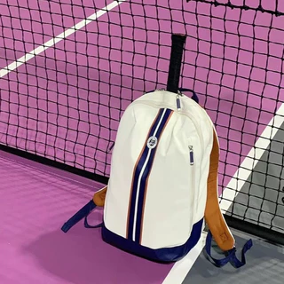 Wilson French Network Co-Branded Saco de tênis profissional de grande capacidade Mochila esportiva multifuncional Mochila de armazenamento 2023 Novo estilo SUPER TOUR Series