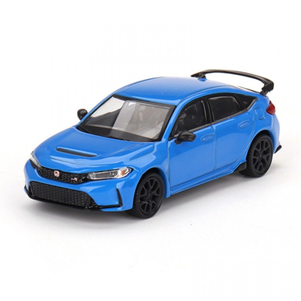 Mini GT MGT00637-R 637 1/64 HONDA CIVIC Tipo FL5 BOOST Azul Pérola