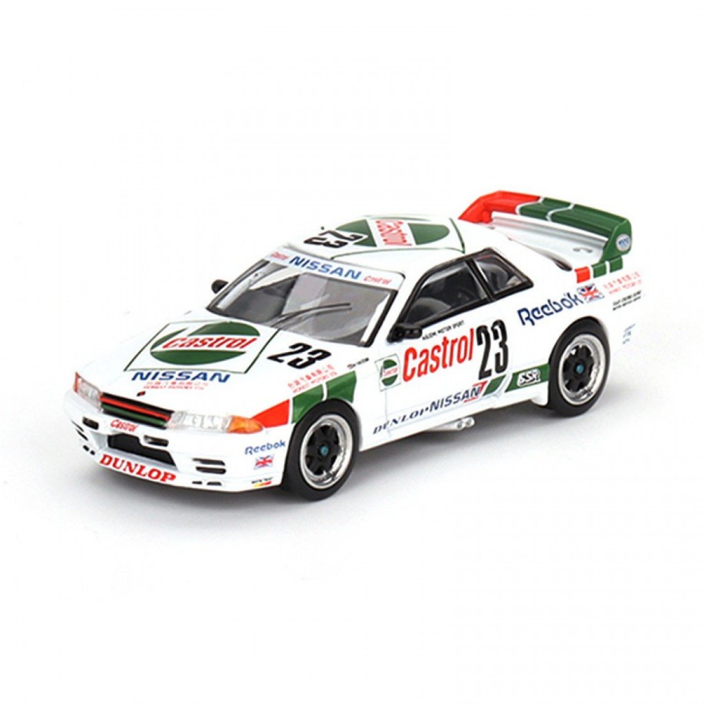 Mini GT MGT00592-R 592 1/64 NISSAN SKYLINE R32 GR . A # 23 1990 MACAU GUIA Vencedor Da Corrida RHD DIECAST Modelo De Carro