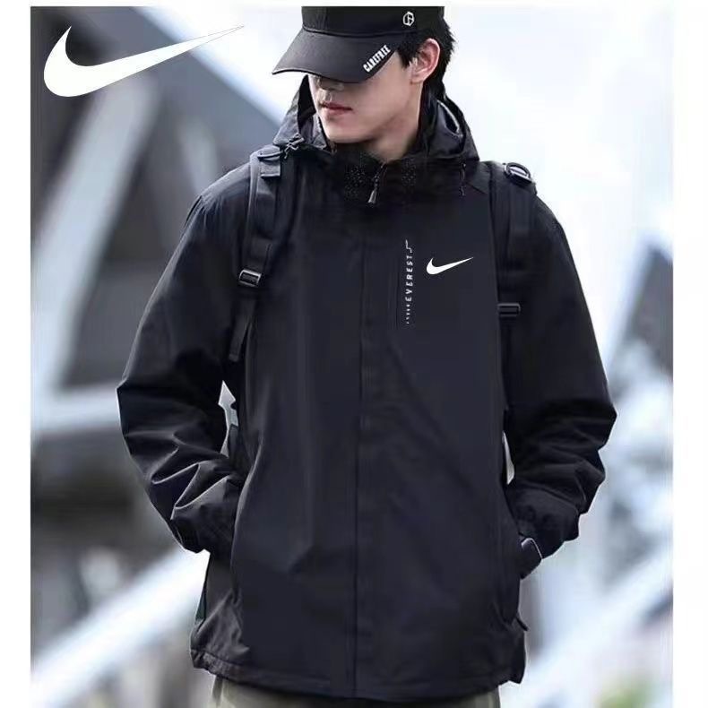 2024 Spring Autumn New Style Three-in-One Universal Jacket à prova de vento Jaqueta à prova de água Chapéu quebra-vento removível