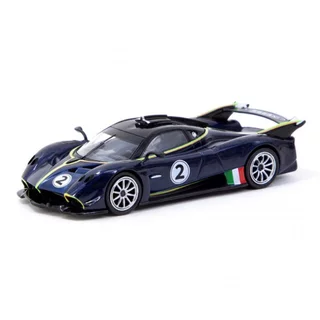 Tarmac Works T64G-TL035-BL 1/64 PAGANI HUAYRA R Escala Azul DIECAST Modelo Carro