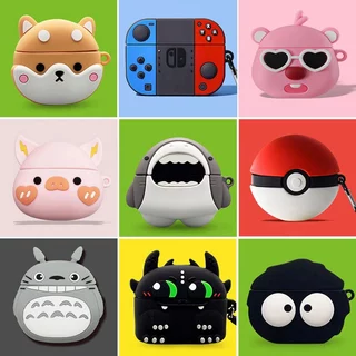 Earphones Capa Para Redmi Buds 5 Pro TWS Fone De Ouvido Bluetooth Sem Fio Case 3D Cute Cartoon Anime Soft Silicone Capinha Acessórios