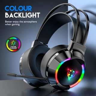 Headset Fone Gamer de ouvido com microfone Para PC Computador Celular, Headphone