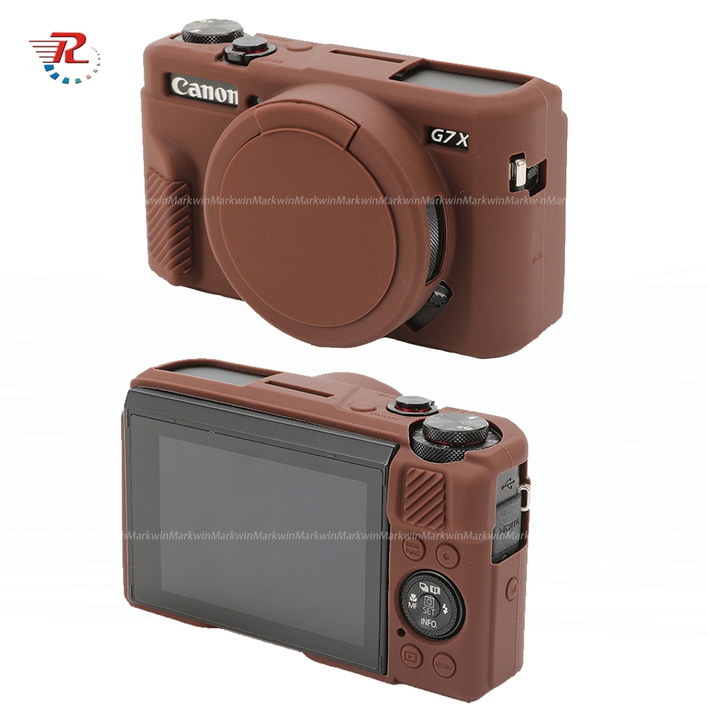 Canon G7X2 G7X Mark II Capa Da Caixa Câmera De Borracha De