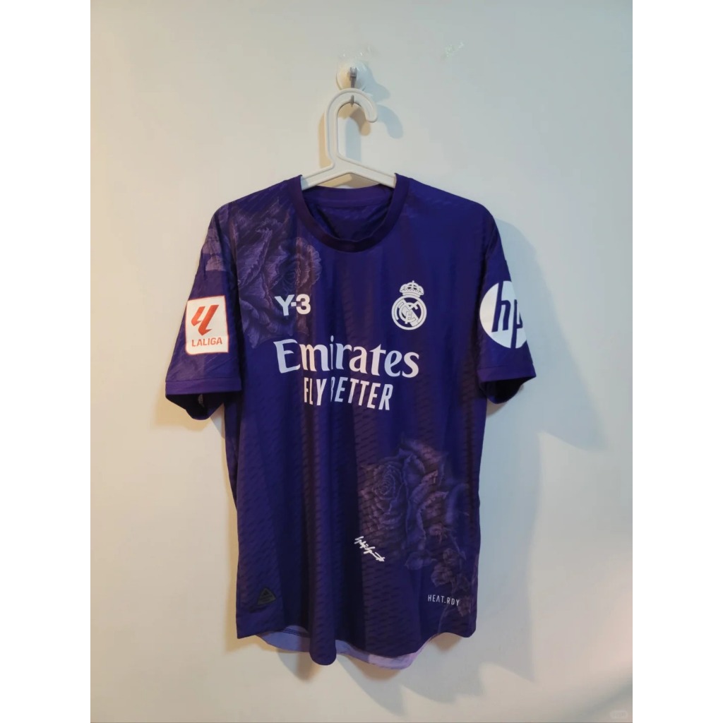 T-shirt 23-24 Real Madrid Y-3 Purple Player Edition