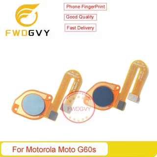 Para Motorola Moto G60s Sensor De Impressão Digital Botão Home Chave De Toque ID Peças De Reparo De Substituição De Cabo Flexível