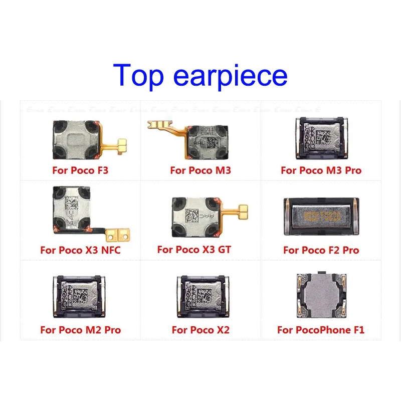 Substituição Original Do Alto-Falante Fone De Ouvido Superior Para Poco X3 NFC Pro GT F1 F2 F3 M2 M3 X2