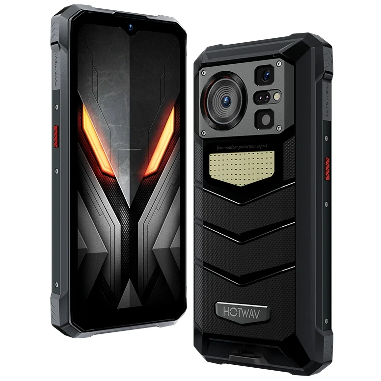 [HOTWAV W11 Telefone Robusto 20800mAh 280LM Lanterna FHD + Smartphone 33W 24MP Night Vision Celular