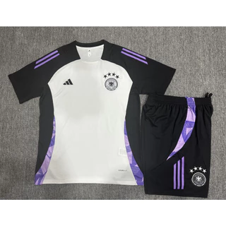 2024/25 Camisa Do Time Manga Curta Alemanha + Shorts Muller Reus Kroos Camiseta de Treinamento de Futebol Conjunto Treino Esportivo De Fatos Esportivos Masculinos Para Adultos E Crianças