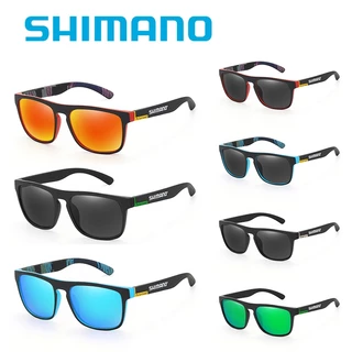SHIMANO Pescar Óculos De Sol Polarizados Homens Moda Mulher Esportes UV400 Para Ciclismo Ao Ar Livre Caminhada Acampamento Dirigir