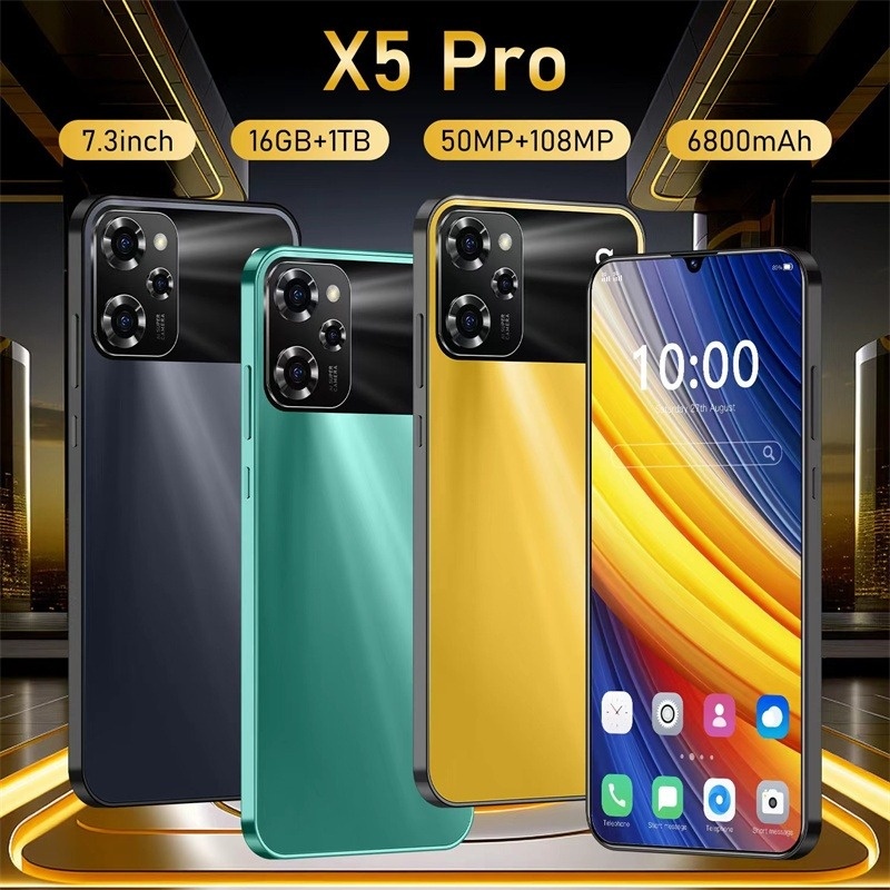 Celular XioaMi X5 Pro 7.3 Polegadas 16GB RAM 1TB ROM