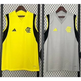 24/25 Colete Amarelo Training Boots Jersey Futebol T-shirt
