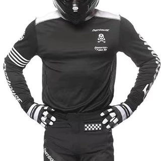 Fasthouse Motociclismo de Corrida Jersey Sweatshirt Camisa de Corrida de Bicicleta de Montanha Camisa de Corrida de Bicicleta de Jersey Quick-Drying Jersey Camiseta de Corrida de Bicicleta C