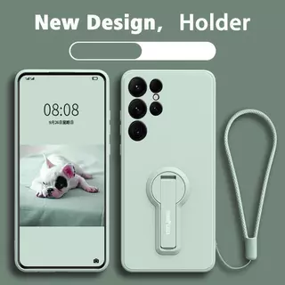 Invólucro Samsung S23 ultra Samsung S23 plus Samsung S23 Fe 5G telefone caso softcase silicone à prova de choque protetor suave shockproof pára-choques capa novo design 360 ° com suporte ytxzzj01