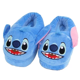 28cm Lilo & Stitch Anime Figura De Ponto De Desenho Animado Cosplay Sapatos De Roupa Homem Mulher Interior Casa De Inverno Algodão Quente Presentes