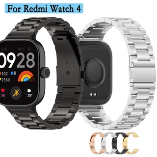 Para Relógio Redmi Watch 4 Metal Strap Pulseira De Aço Inoxidável Xiaomi Band 8pro Com Acessórios De Estilo Business Style