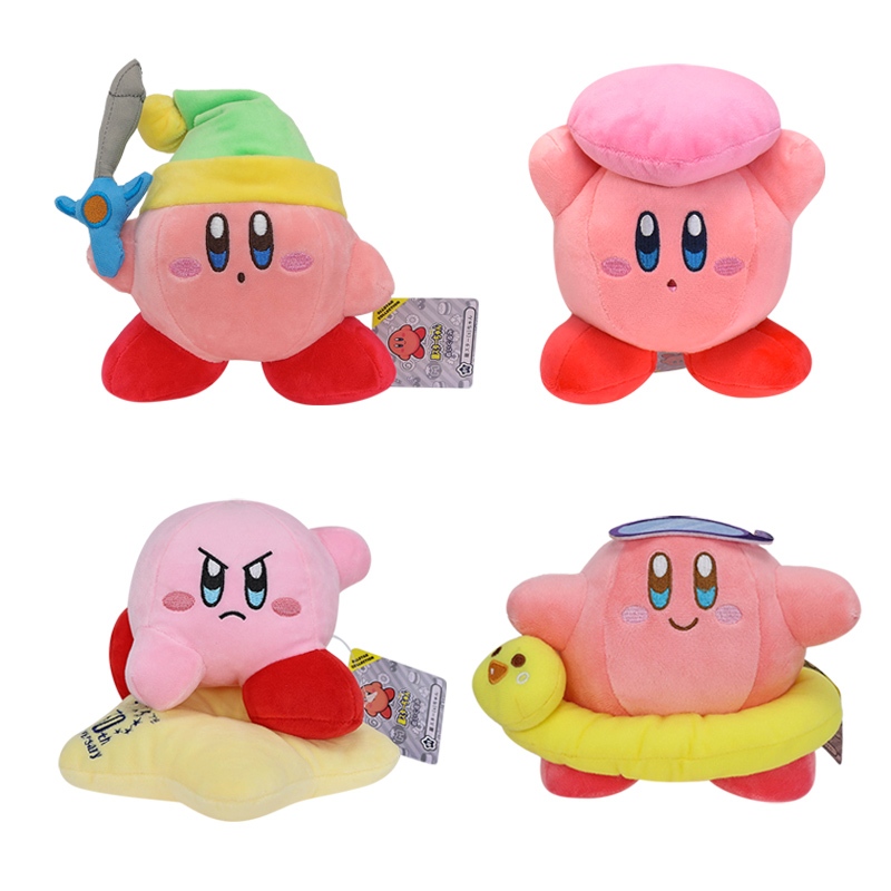 Anime Kirby Brinquedos De Pelúcia Espada 30a Estrela Amor Nadar Kawaii Coleção De Desenho Animado Grande Presente De Natal Para Crianças