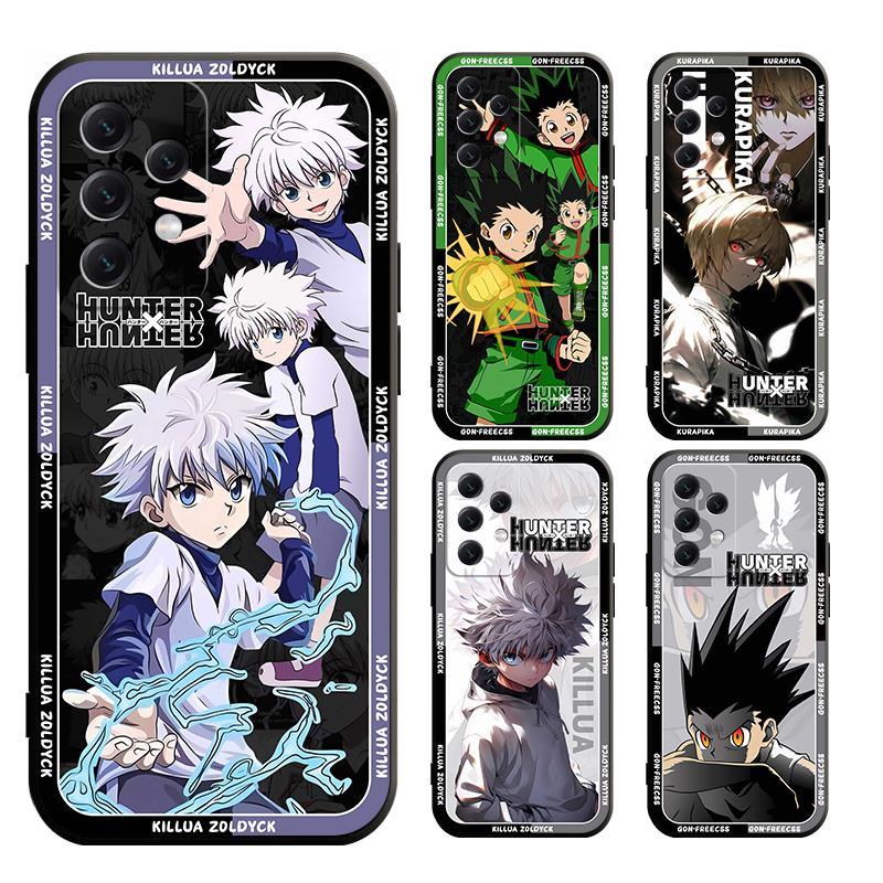 Caixa Macia Para samsung A13 A23 A33 A53 A73 A04 A04S A52s A52 A72 A12 M12 5G Capa HUNTER gon Killua