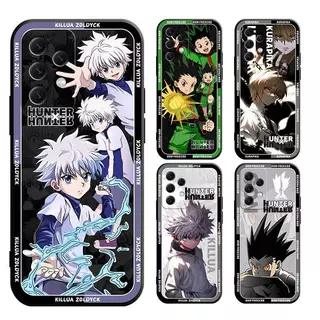 Caixa Macia Para samsung A13 A23 A33 A53 A73 A04 A04S A52s A52 A72 A12 M12 5G Capa HUNTER gon Killua