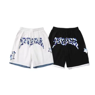 Homens Calções Casuais 2 Cores M-3XL Calções de Basquetebol Elite Calções de Basquetebol Elite Calções de Praia Calções de Bola Calções de Corrida Treinamento Esportivo Tamanho Grande Calças Soltas de Cinco Pontos de Secagem Rápida