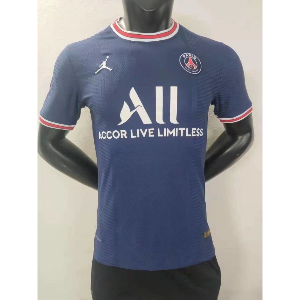 [Versão Jogador] 2122 Paris Throw Germain Home Camisa De Manga Curta Masculina De Alta Qualidade S-XXL