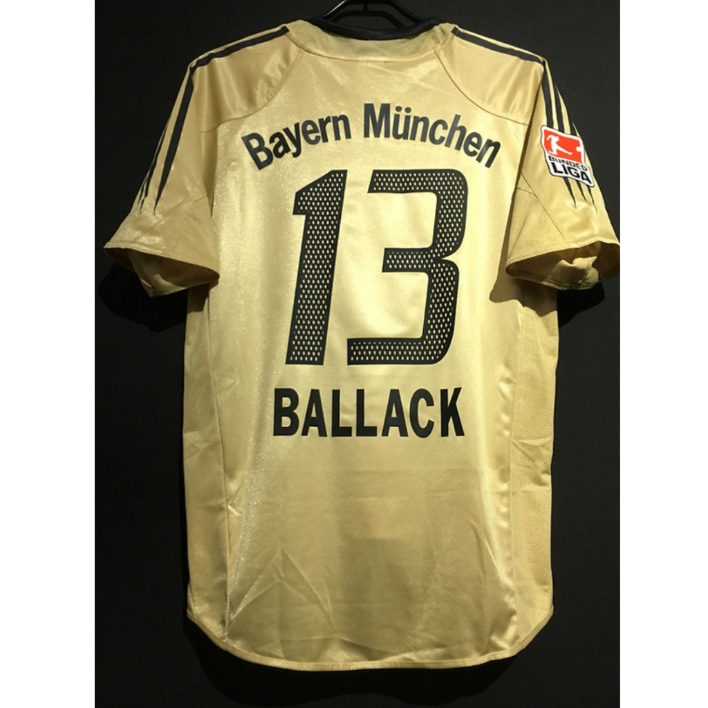 04-05 Bayern Munique Camiseta Personalizada De Alta Qualidade Para Fãs De Jersey Retro Versão De Football BALLACK