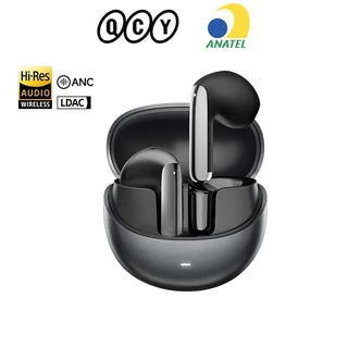 QCY HT10 AilyBuds Pro + ANC Fone De Ouvido Sem Fio De Alta Resolução Com Bluetooth LDAC 5.3 Earbuds 6 Mic AI Conexão Multiponto De Chamada HD