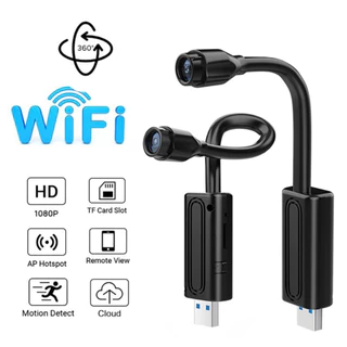 U21 Mini Câmera Usb Sem Fio IP Cctv De Vigilância Segurança Oculta pro v380/X5 Mini Câmera Câmera A9 Mini HD com Sensor de Presença Wi-Fi 110V e Suporte para Encaixe