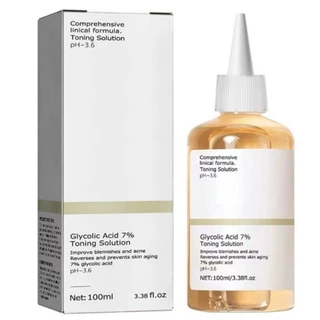 Ácido Glicólico 7 % Toner Esfoliar Solução Rejuvenescer