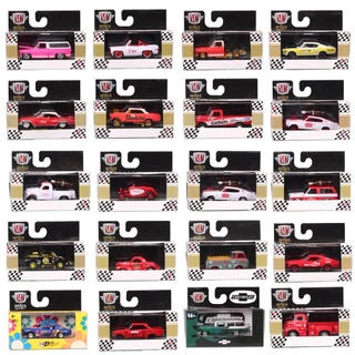 M2 Máquinas 1/64 Chevrolet handyman Impala Cheyenne K5 Blazer Dodge Charger Ford Econoline COE Mustang GMC Plymouth Barracuda VW Entrega Van Willys Coupé De Brinquedo De Carro