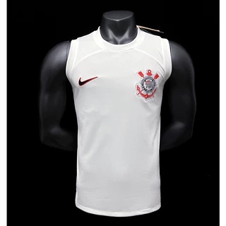 Colete 23/24 Corinthians Home Camisa De Futebol Masculino Esportiva Thai Versão 1 : 1