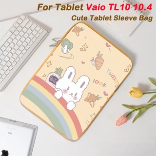 Para Tablet Vaio TL10 Saco De Manga Portátil De 10,4 Polegadas À Prova D'água 10,4'Estojo De Armazenamento De Cartoon Cute Liner
