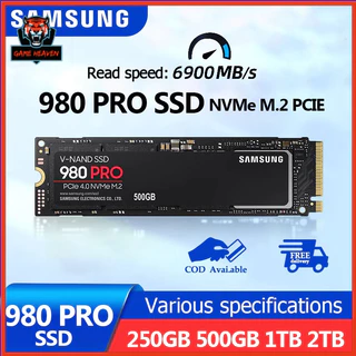 SAMSUNG 1TB M2 2280 SSD 990 / 980 PRO 2TB Unidade Interna De Estado Sólido PCIe Gen 4.0 x 4 NVMe 2.0 Para Computador Desktop 100 % Original