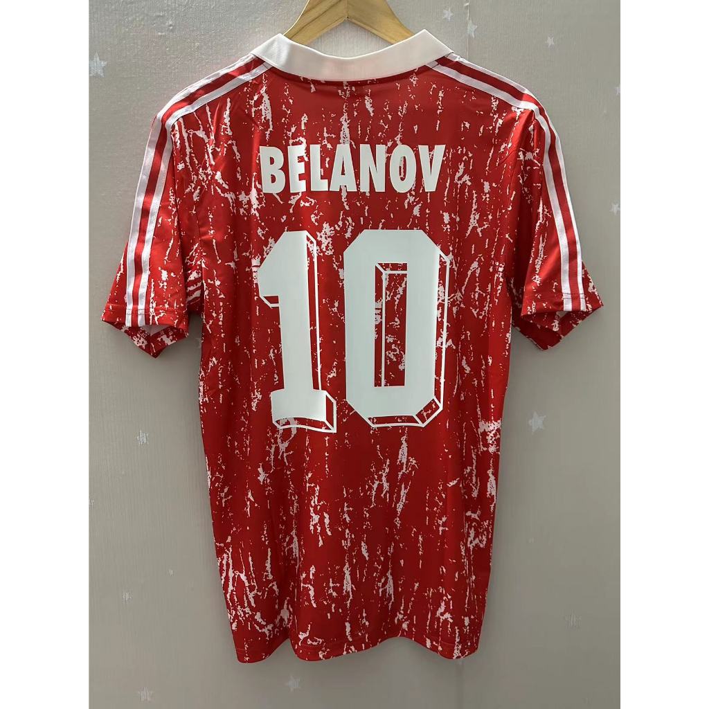 1990 União Soviética Camiseta Personalizada De Alta Qualidade Retro Football Jersey
