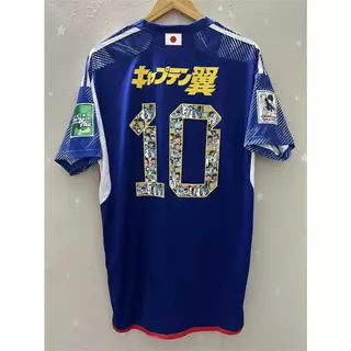 2022 Japão Camiseta Personalizada De Futebol Caseiro De Alta Qualidade Jersey anime TSUBASA
