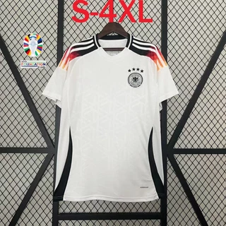 Copa Européia de 2024 Camisa de Futebol em Casa Alemã 1: 1 Camisa de Suor Branca de Treinamento de Jersey