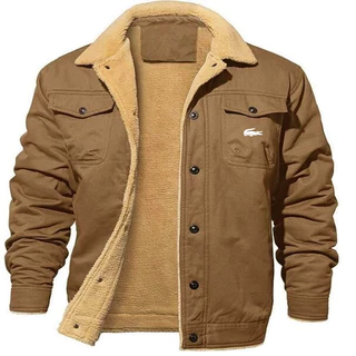 Jaquete de marca de homens de outono e inverno, roupa de trabalho, jaquete de homens casual, multi-pocket lapel windproof e anticongelador