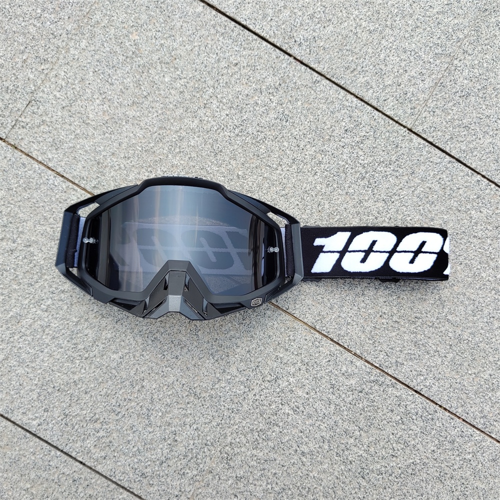 ウェア 100% THE RACECRAFT + MX CB GOGGLE 100 % Racecraft MX Goggles Motocross Capacete Óculos ATV Proteção