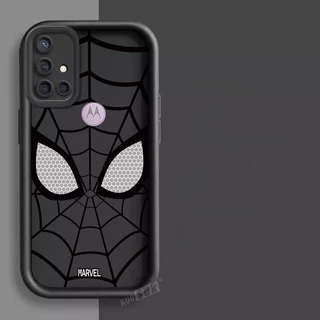 Caixa Para Moto Motorola G30 G20 G10 Power Spiderman Anime Padrão Capa Protetora De Silicone Telefone