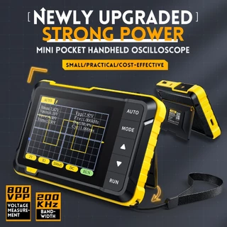 FNIRSI-138 DSO152 Kit De Osciloscópio Digital De Bolso De 2,4 " TFT SMD Soldado + Capa De Acrílico Para Bricolagem