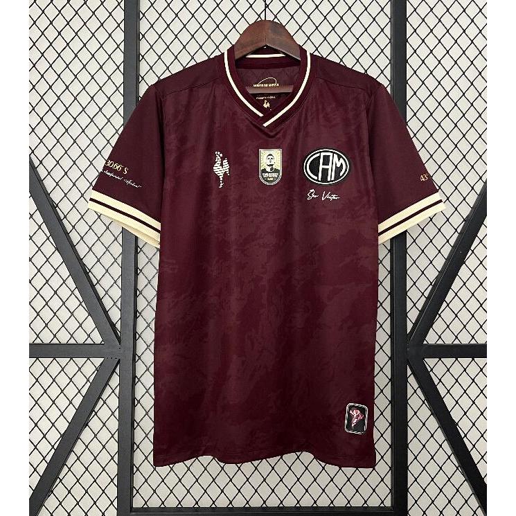 23-24 Dark Red Edição Especial Futebol T-shirt